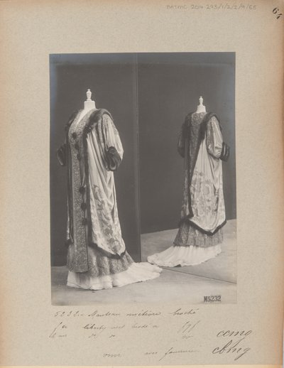 House of Worth, Evening Coat by Photographer French