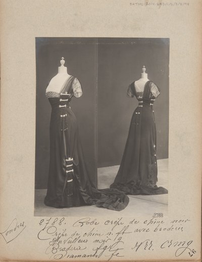 House of Worth, Evening Dress by Photographer French