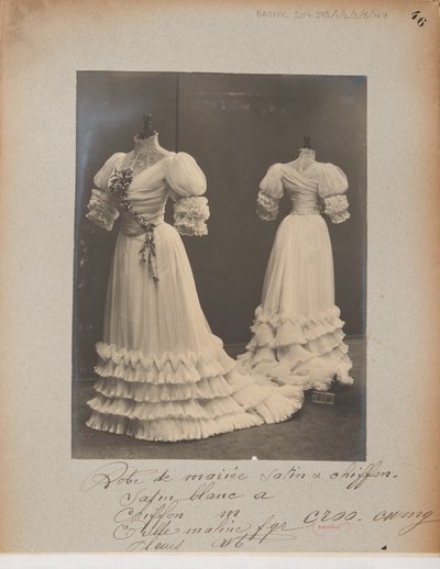 House of Worth, Wedding Dress by Photographer French