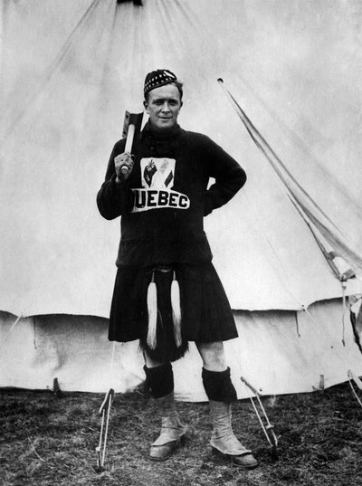 Canadian Soldier in a Quebec Jersey, Battle of Somme by Photographer French