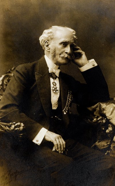 Portrait of Francois Stephen Emile Liegeard (1830-1925), French Writer, Poet and Politician - Photography, Coll. Baussy by Photographer French