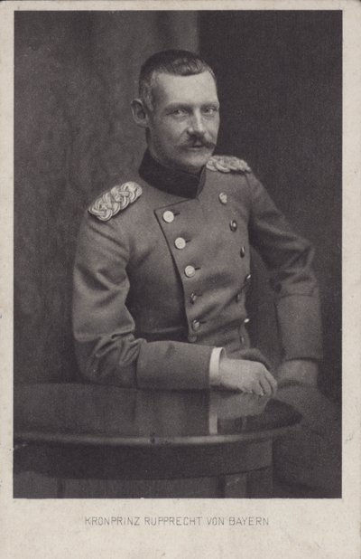 Crown Prince Rupprecht of Bavaria, German military commander of the First World War by Photographer German