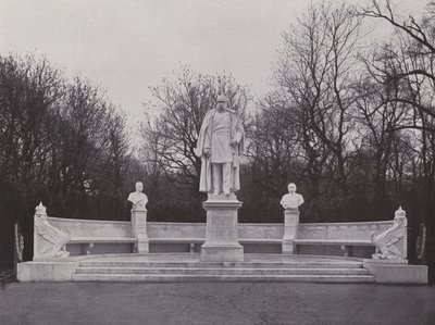 Denkmal In Der Sieges-Allee, Wilhelm Der Grosse by Photographer German