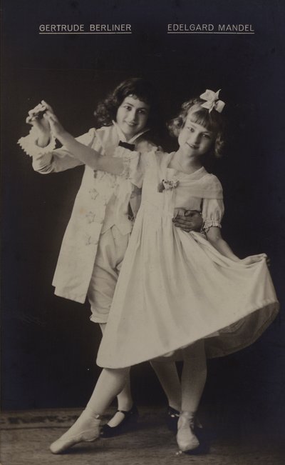 Gertrude Berliner and Edelgard Mandel, German actresses by Photographer German