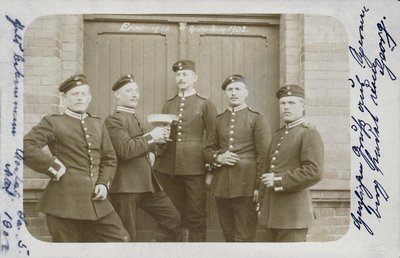 Group of German army soldiers by Photographer German