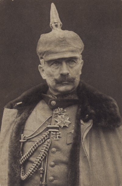 Kaiser Wilhelm II of Germany in Military Uniform by Photographer German