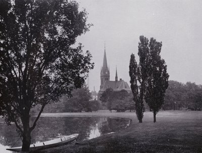 Leipzig: Johannapark with Luther Church by Photographer German