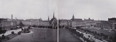 Leipzig: Panorama from Augustusplatz by Photographer German