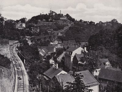Loschwitz, Cable Car by Photographer German