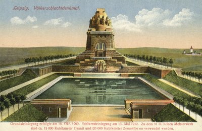 Monument to the Battle of the Nations, Leipzig by Photographer German