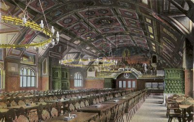 Munich: Royal Brewery, Festival Hall by Photographer German