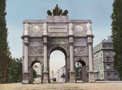 Munich: Siegestor by Photographer German