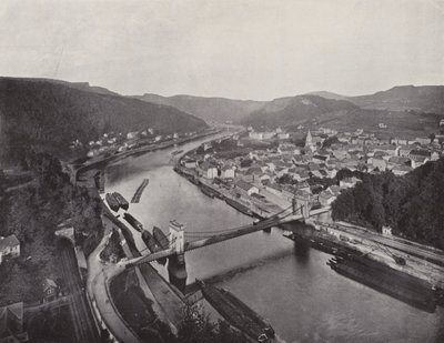 Panorama of Tetschen by Photographer German