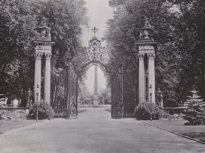 Potsdam, Entrance to the Park of Sanssouci by Photographer German