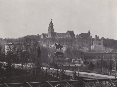 Potsdam, War School and Monument to Emperor Wilhelm the Great by Photographer German