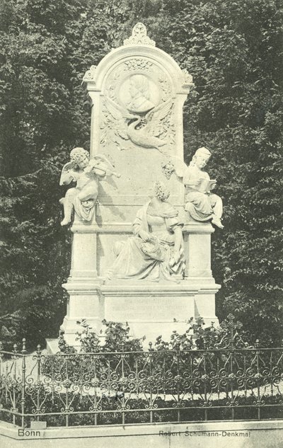 Robert Schumann Memorial, Bonn, Germany by Photographer German