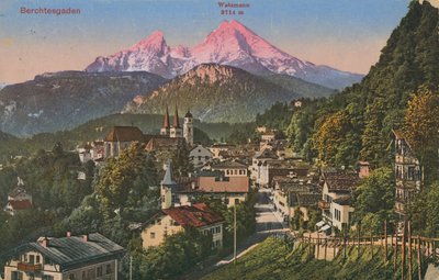 Watzmann Mountain in Berchtesgaden, Germany by Photographer German