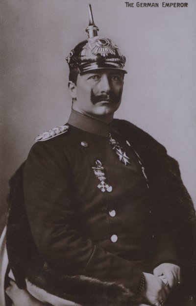 Wilhelm II, German Emperor by Photographer German