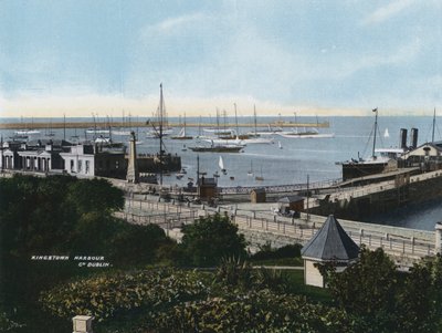 Kingstown Harbour, Co Dublin by Photographer Irish