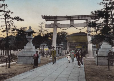 Japan, c.1912: Nanko Shrine, Kobe by Photographer Japanese