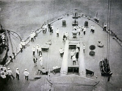 The fore-deck of the 