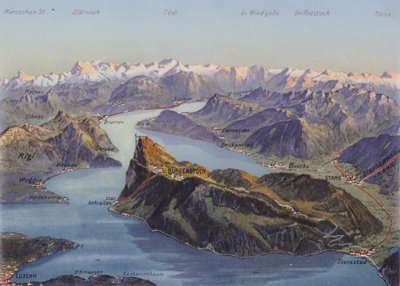 Burgenstock and Lake Lucerne by Photographer Swiss