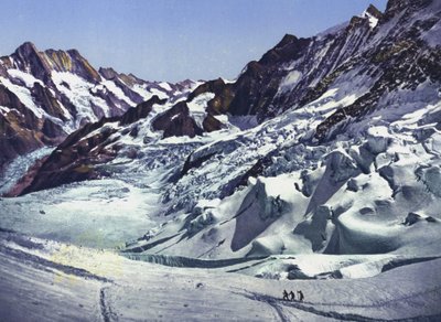 Jungfraubahn, Near the Eismeer Station by Photographer Swiss