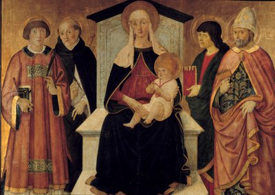 The Virgin and Child by Pier Francesco Fiorentino