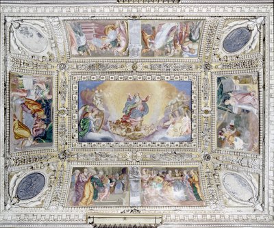 Scenes for the Life of the Virgin Mary and Assumption by Pier Francesco Morazzone