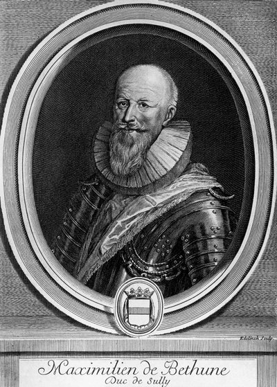 Portrait of Maximilien de Bethune by Blaise Nicolas Le Sueur
