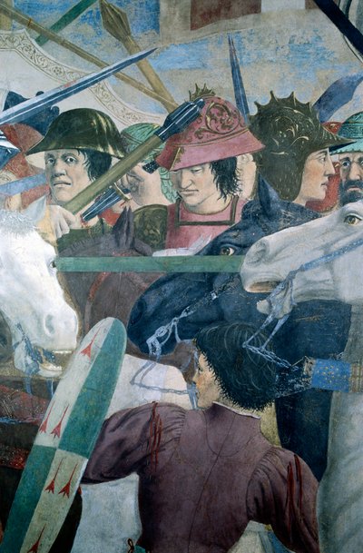 The Legend of the True Cross (detail) by Piero della Francesca