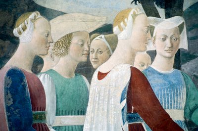 The Legend of the True Cross (detail) by Piero della Francesca