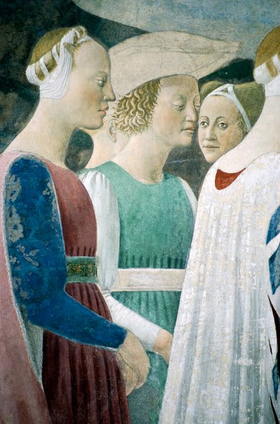 The Legend of the True Cross (detail) by Piero della Francesca