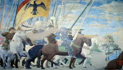Legend of the True Cross (detail) by Piero della Francesca