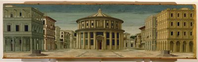 Ideal City, named the City of God by Piero della Francesca