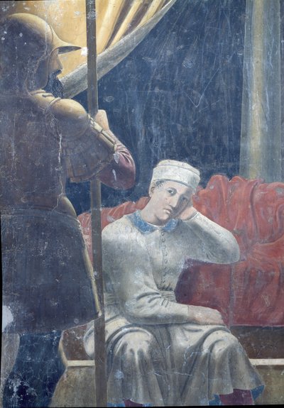 The Dream of Constantine (detail) by Piero della Francesca