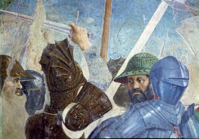 The Legend of the True Cross (detail) by Piero della Francesca