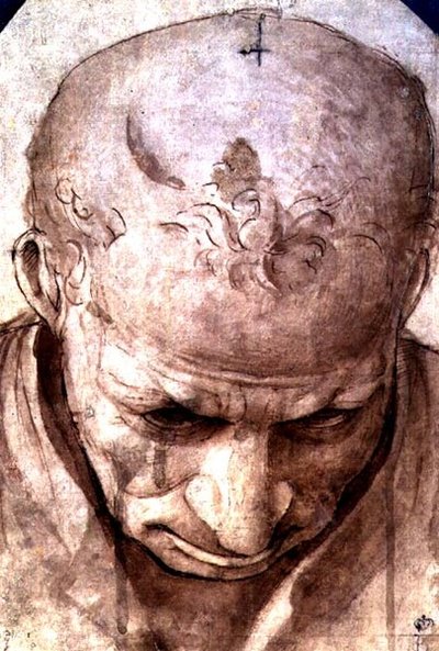 Head of an Elderly Man by Piero di Cosimo