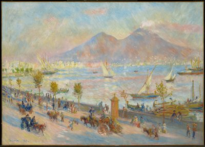 Bay of Naples, Evening by Pierre-Auguste Renoir