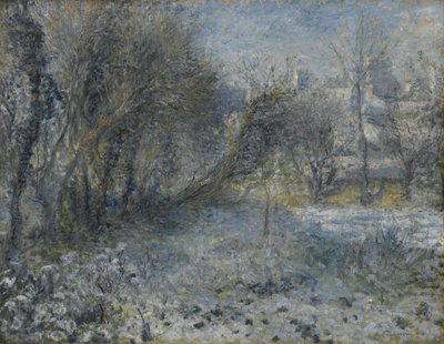 Snow Landscape by Pierre-Auguste Renoir