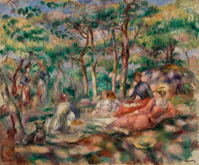 Picnic by Pierre-Auguste Renoir