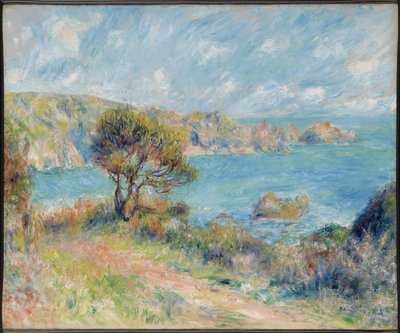 View at Guernsey by Pierre-Auguste Renoir
