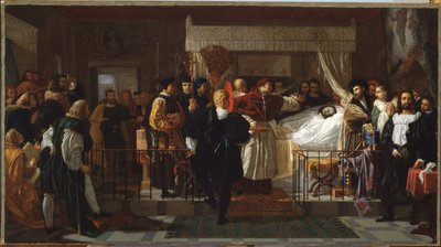 Honors Rendered to Raphael on His Deathbed by Pierre Nolasque Bergeret