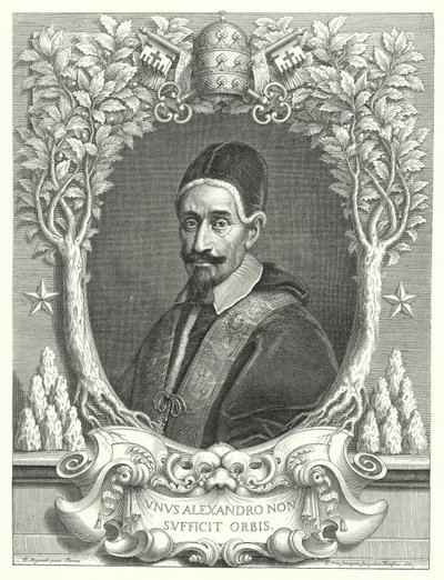 Pope Alexander VII by Pierre (after) Mignard