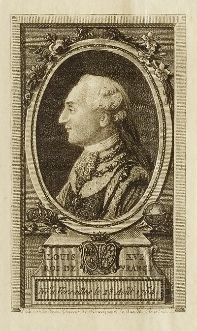 Louis XVI, King of France by Pierre Adrien Le Beau