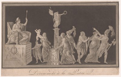 Allegory of Devotion to France by Pierre Antoine Demachy