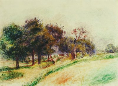 Landscape by Pierre Auguste Renoir
