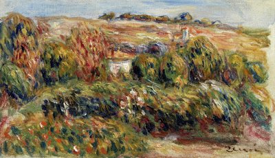 Landscape in Provence by Pierre Auguste Renoir