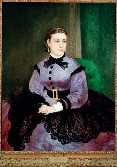 Mademoiselle Sicot by Pierre Auguste Renoir
