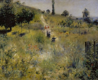 Path Leading through Tall Grass by Pierre Auguste Renoir